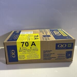 Square D Circuit Breaker Load Center 70 AMP 120/240V Indoor QO24L70RBCP